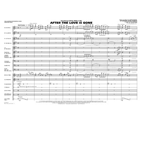 After the Love Has Gone (arr. Paul Murtha) - Full Score
