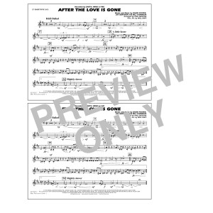 After the Love Has Gone (arr. Paul Murtha) - Eb Baritone Sax
