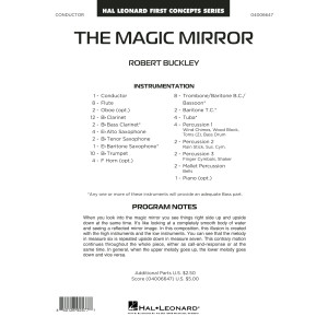 The Magic Mirror - Conductor Score (Full Score)