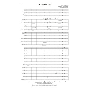 The Folded Flag - Full Score