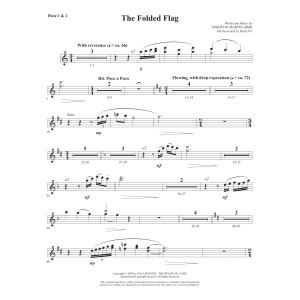 The Folded Flag - Flute 1 & 2