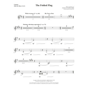 The Folded Flag - Clarinet (sub. Horn 1-2)