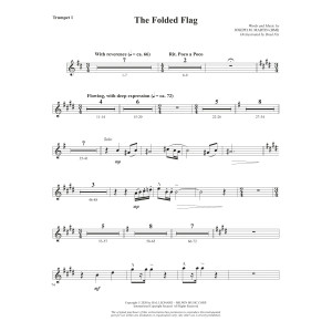 The Folded Flag - Bb Trumpet 1