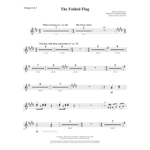 The Folded Flag - Bb Trumpet 2,3