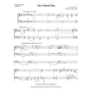 The Folded Flag - Keyboard String Reduction