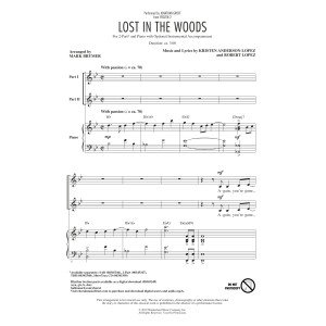 Lost In The Woods (from Disney's Frozen 2) (arr. Mark Brymer)