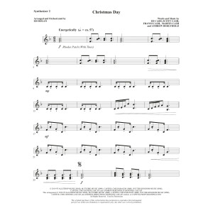 Christmas Day (arr. Ed Hogan) - Synth 2