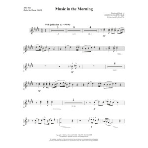 Music in the Morning - Alto Sax 1-2 (sub. Horn 1-2)