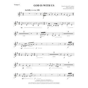 God Is With Us - Bb Trumpet 2