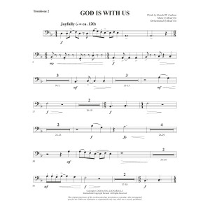 God Is With Us - Trombone 2
