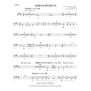 God Is With Us - Timpani