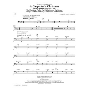 A Carpenter's Christmas (arr. Roger Emerson) - Bass