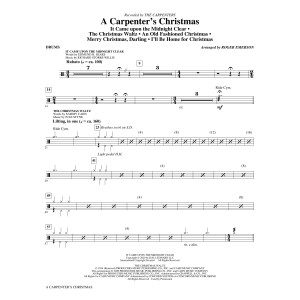 A Carpenter's Christmas (arr. Roger Emerson) - Drums