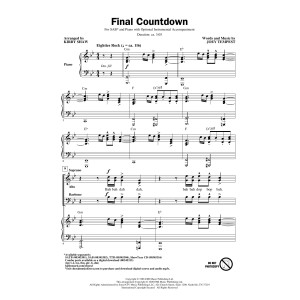 Final Countdown (arr. Kirby Shaw)