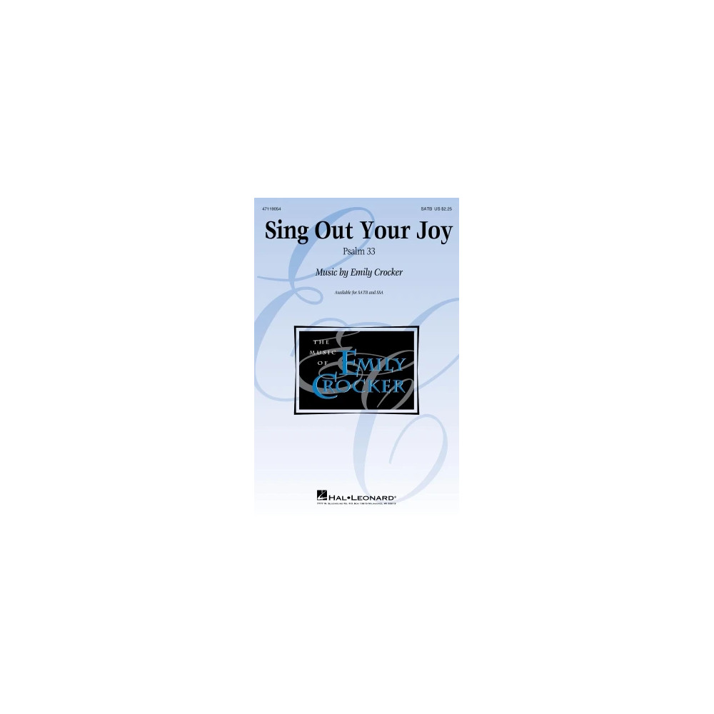Sing Out Your Joy