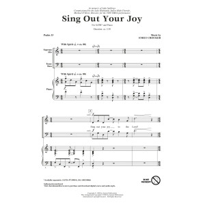 Sing Out Your Joy