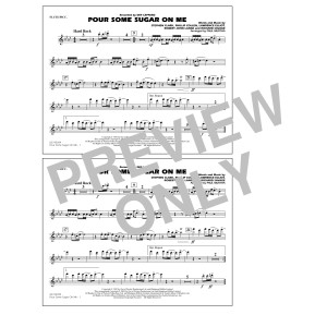 Pour Some Sugar On Me (arr. Paul Murtha) - Flute/Piccolo