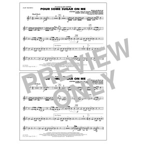 Pour Some Sugar On Me (arr. Paul Murtha) - 3rd Bb Trumpet