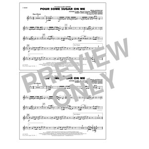 Pour Some Sugar On Me (arr. Paul Murtha) - F Horn