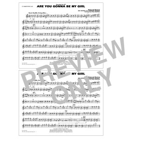 Are You Gonna Be My Girl (arr. Paul Murtha) - Eb Baritone Sax