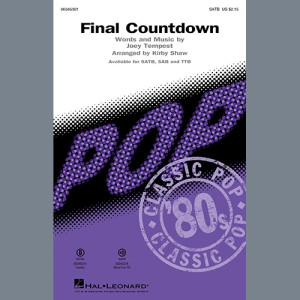 Final Countdown (arr. Kirby Shaw) - Bass