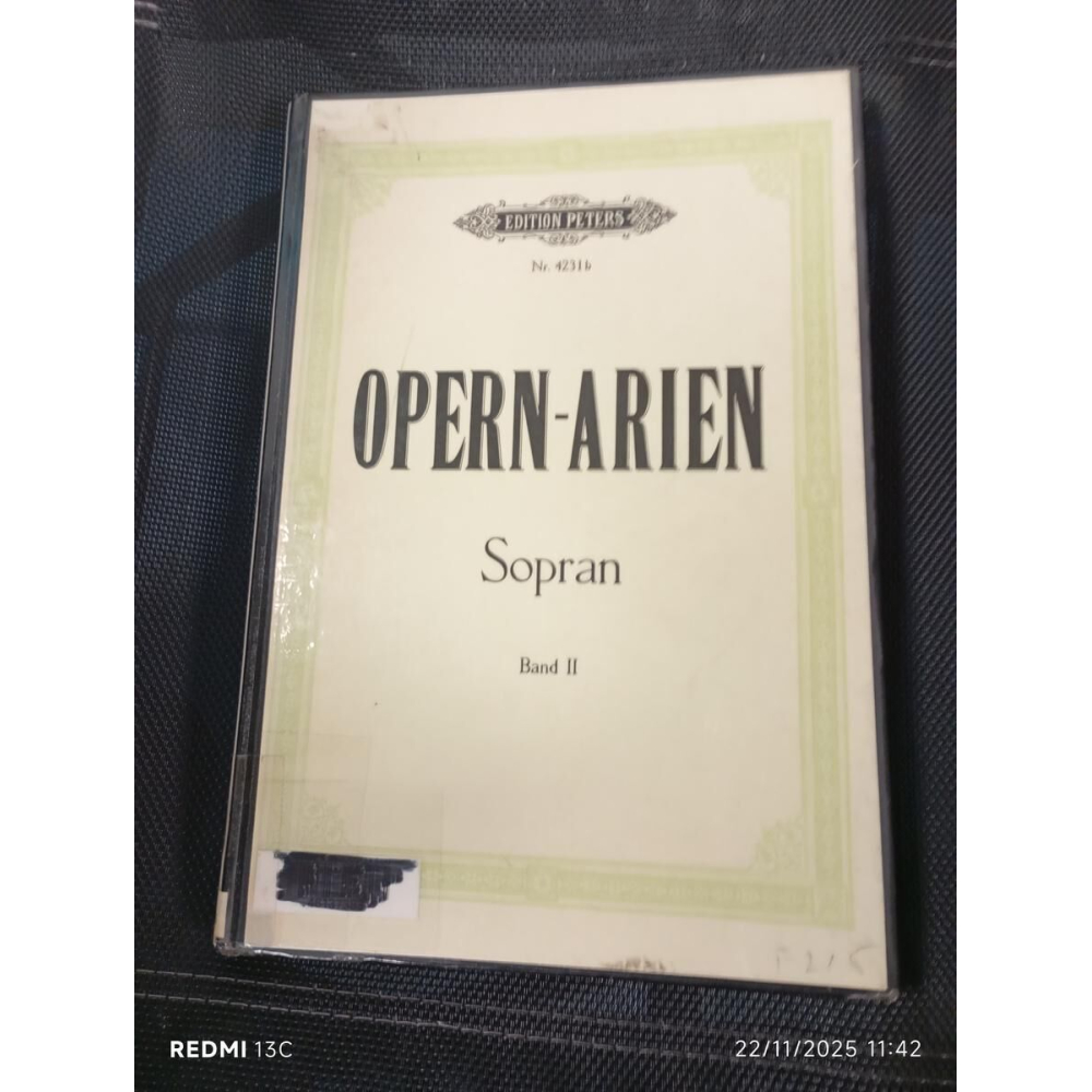 OPern-Arien Sopran Band ll