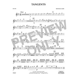 Tangents - Flute