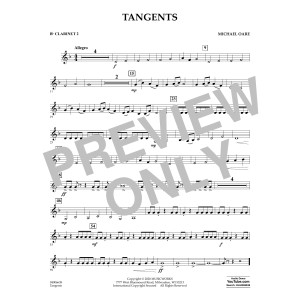 Tangents - Bb Clarinet 2