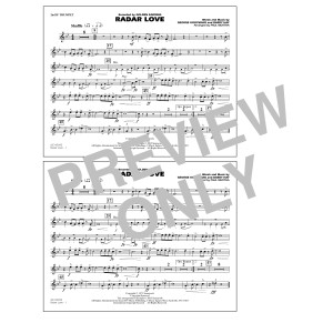 Radar Love (arr. Paul Murtha) - 2nd Bb Trumpet