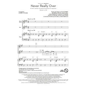 Never Really Over (arr. Audrey Snyder)