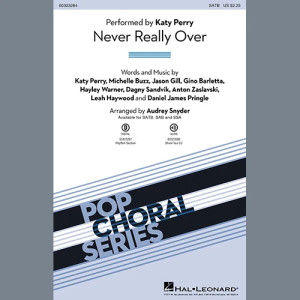 Never Really Over (arr. Audrey Snyder)