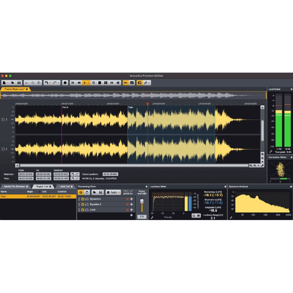 Acoustica Premium Edition 7.x