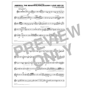 America, The Beautiful/Hallelujah I Love Her So (arr. Michael Brown) - Bb Horn/Flugelhorn