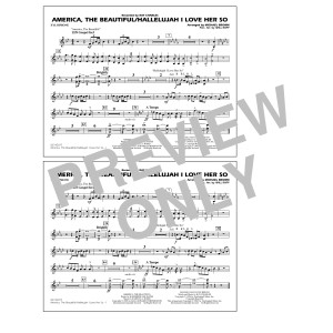 America, The Beautiful/Hallelujah I Love Her So (arr. Michael Brown) - Xylophone