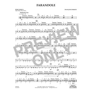 Farandole - Percussion 1