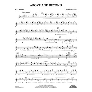 Above and Beyond - Bb Clarinet 1