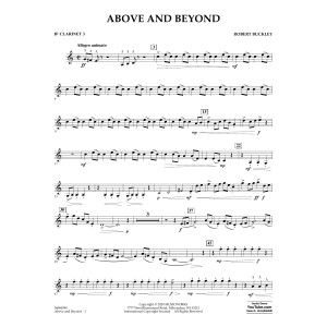Above and Beyond - Bb Clarinet 3