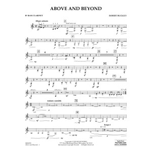 Above and Beyond - Bb Bass Clarinet