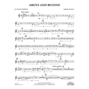 Above and Beyond - Bb Tenor Saxophone