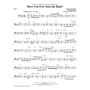 Have You Ever Seen The Rain? (arr. Kirby Shaw) - Bass