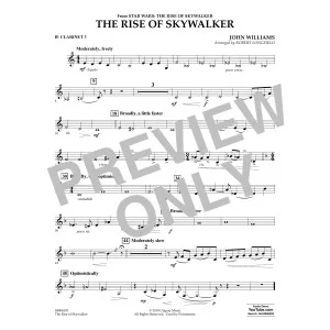 The Rise of Skywalker (from Star Wars: The Rise of Skywalker) - Bb Clarinet 3