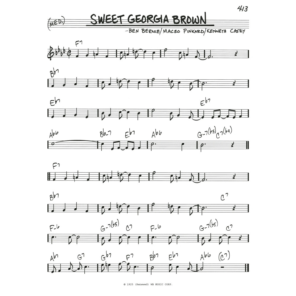 Sweet Georgia Brown