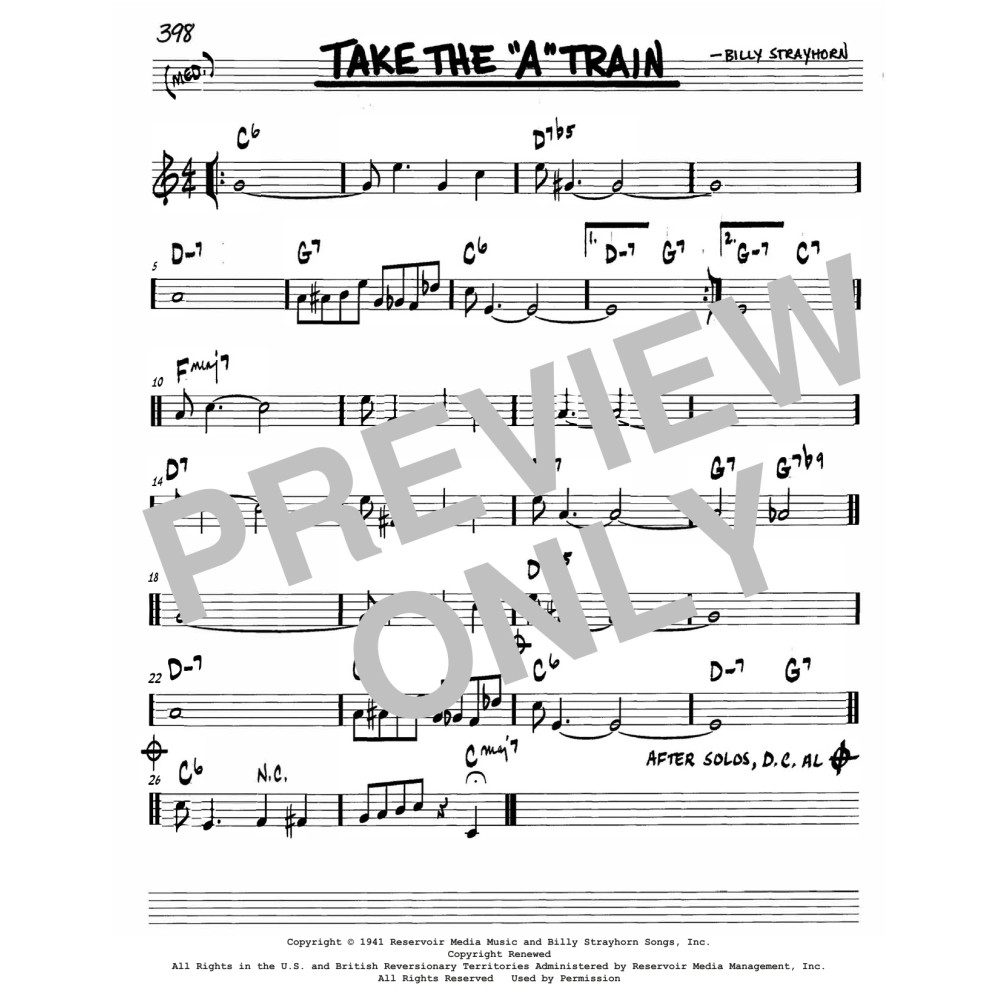 Take The "A" Train