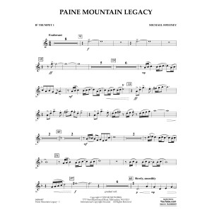 Paine Mountain Legacy - Bb Trumpet 1