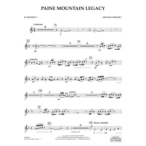 Paine Mountain Legacy - Bb Trumpet 3