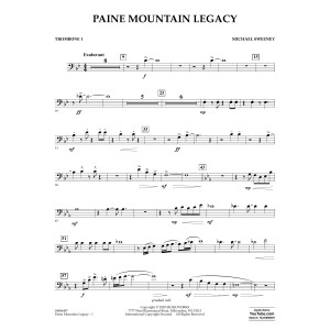 Paine Mountain Legacy - Trombone 1