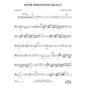 Paine Mountain Legacy - Baritone B.C.