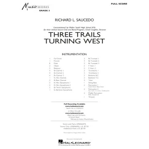 Three Trails Turning West - Conductor Score (Full Score)