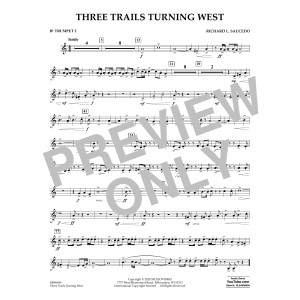 Three Trails Turning West - Bb Trumpet 2