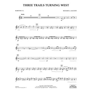 Three Trails Turning West - Baritone T.C.